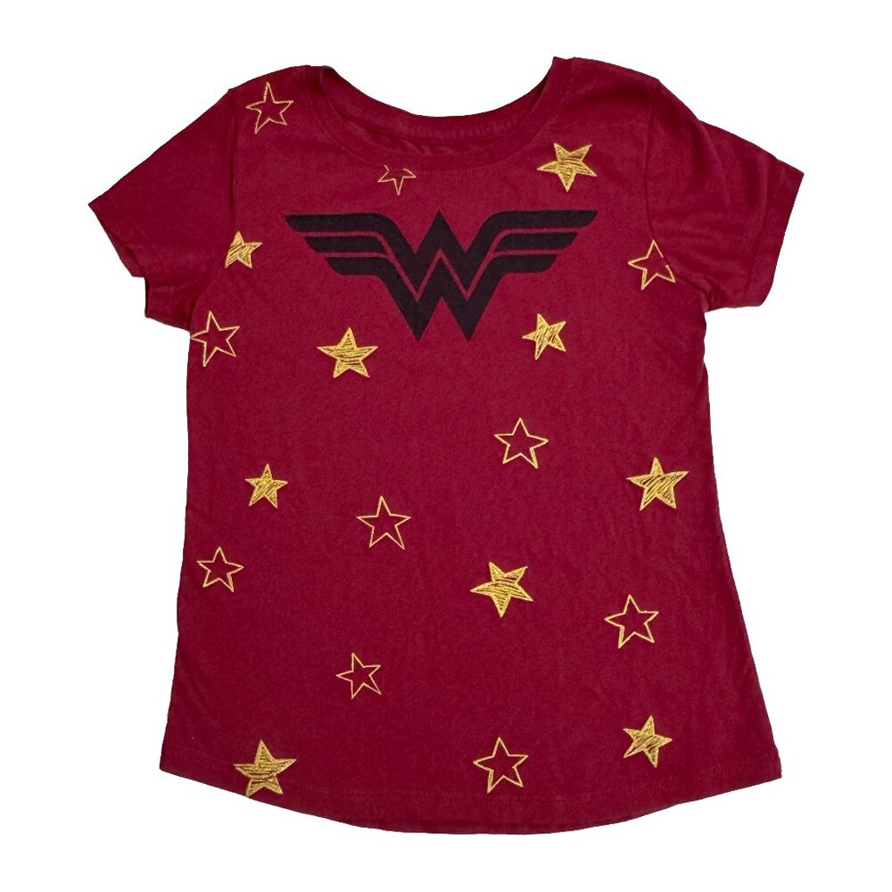 DC Comics Girls Wonder Woman T-Shirt Size Medium (7-8)